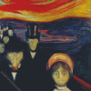 Edvard Munch Anxiety Diamond Paintings