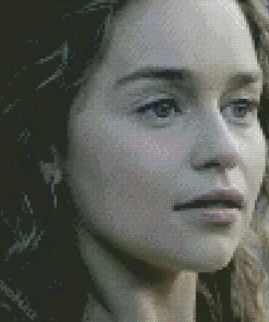 Emilia Clarke Above Suspicion Diamond Painting