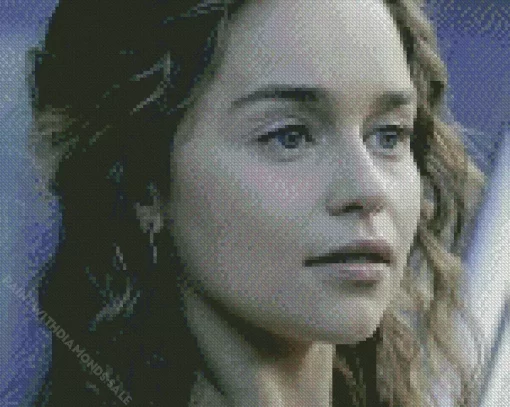 Emilia Clarke Above Suspicion Diamond Painting