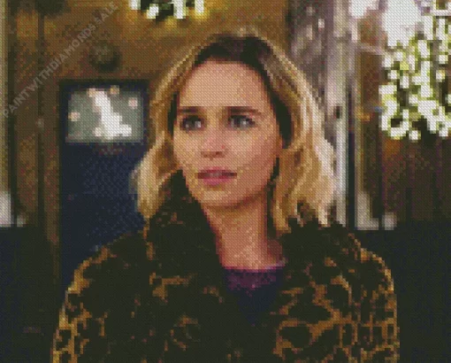 Emilia Clarke Last Christmas Diamond Painting