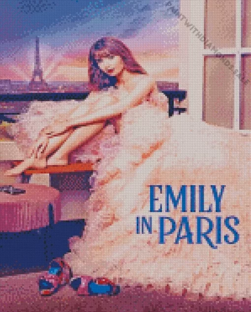 Emily In Paris Diamond Painting