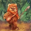 Ewok Warrior Diamond Painting