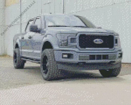 F150 Gray Art Diamond Painting