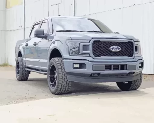 F150 Gray Art Diamond Painting