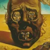 Face Of War Salvador Dali Diamond Painting