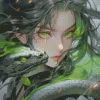 Female Snake Anime Diamond Painting