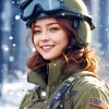 Female Winter Soldier Art Diamond Painting