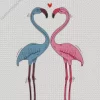 Flamingo Couple Diamond Painting