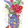 Floral Grenade Diamond Painting