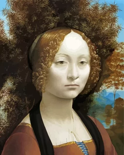 Ginvera De Benci Diamond Paintings