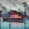 Miyajima In De Mist Diamond Paintings