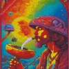 Hippy Hookah Diamond Painting