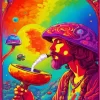 Hippy Hookah Diamond Painting