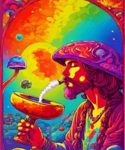 Hippy Hookah Diamond Painting