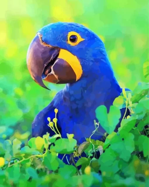 Hyacinth Macaw Diamond Painting