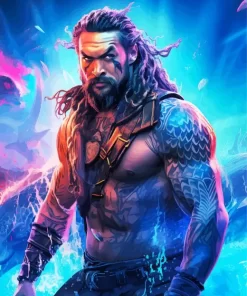 Jason Momoa Aquaman Art Diamond Painting