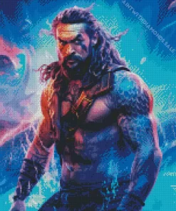 Jason Momoa Aquaman Art Diamond Painting