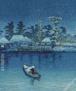 Ushibori Hasui Kawase Diamond Paintings