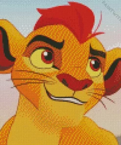 Kion Lion Guard Diamond Painting