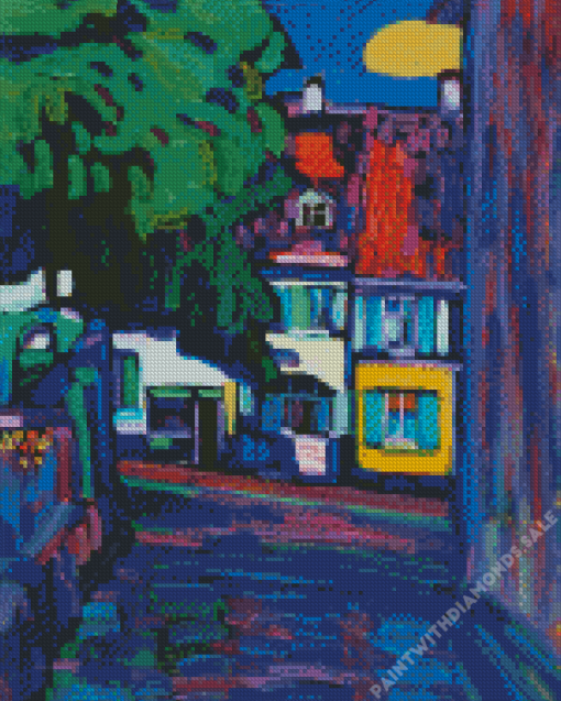 Murnau Houses In The Obermarkt Diamond Paintings