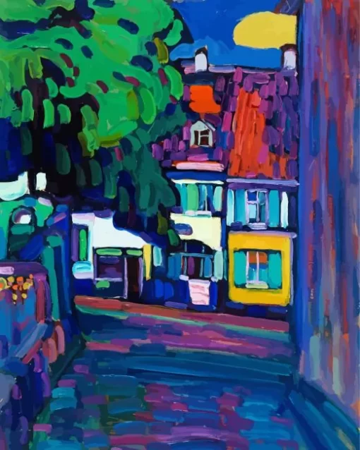 Murnau Houses In The Obermarkt Diamond Paintings