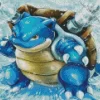 Pokemon Blastoise Diamond Painting