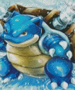 Pokemon Blastoise Diamond Painting