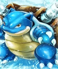 Pokemon Blastoise Diamond Painting