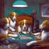 Poker Game Diamond Paintings