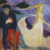 Separation by Edvard Munch Diamond Paintings