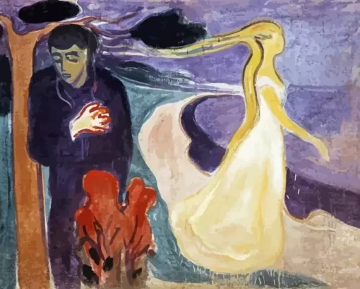 Separation by Edvard Munch Diamond Paintings