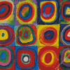 Squares With Concentric Circles Diamond Paintings