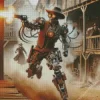 Steampunk Cowboy Diamond Painting