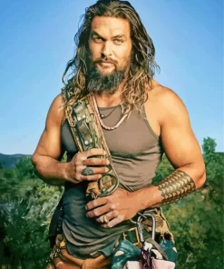 The Actor Jason Momoa Diamond Painting