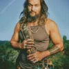 The Actor Jason Momoa Diamond Painting