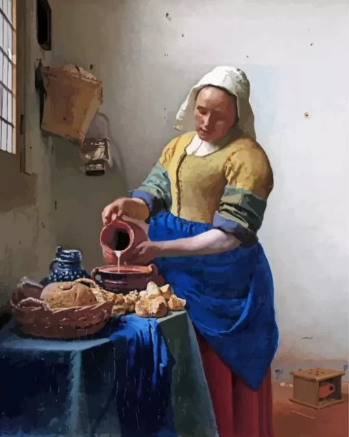 The Milkmaid Diamond Paintings