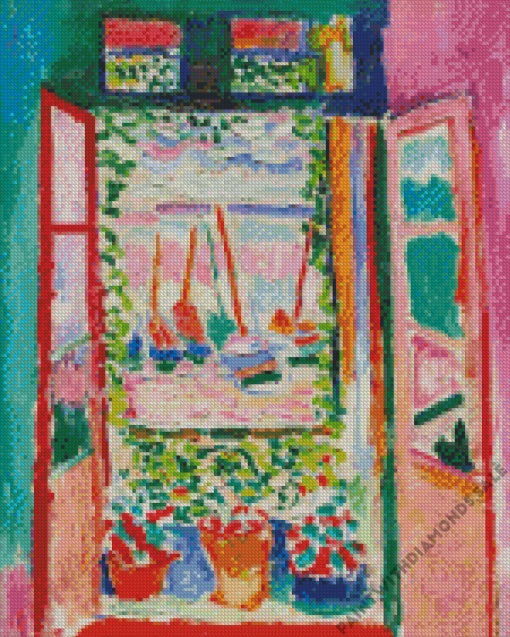 The Open Window Diamond Paintings