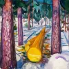 The Yellow Log Diamond Paintings