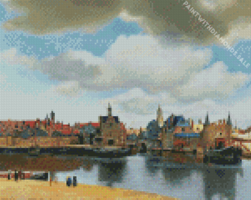 View Of Delft Diamond Paintings