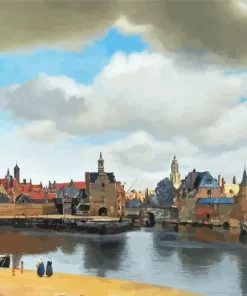 View Of Delft Diamond Paintings