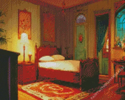 Vintage Bedroom Diamond Painting