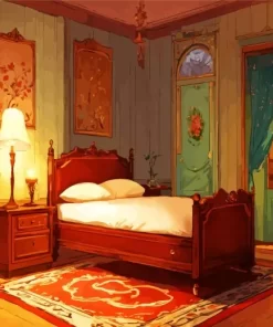 Vintage Bedroom Diamond Painting