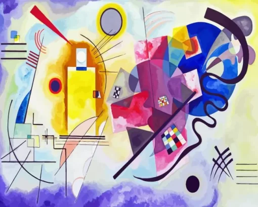 Wassily Kandinsky Yellow Red Blue Diamond Paintings