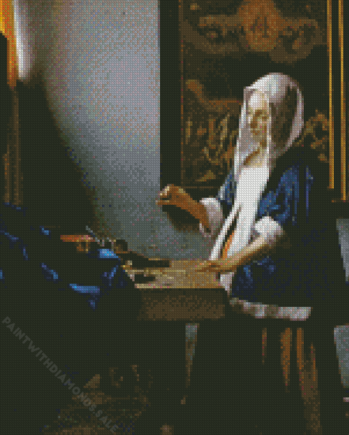 Woman Holding A Balance Diamond Paintings