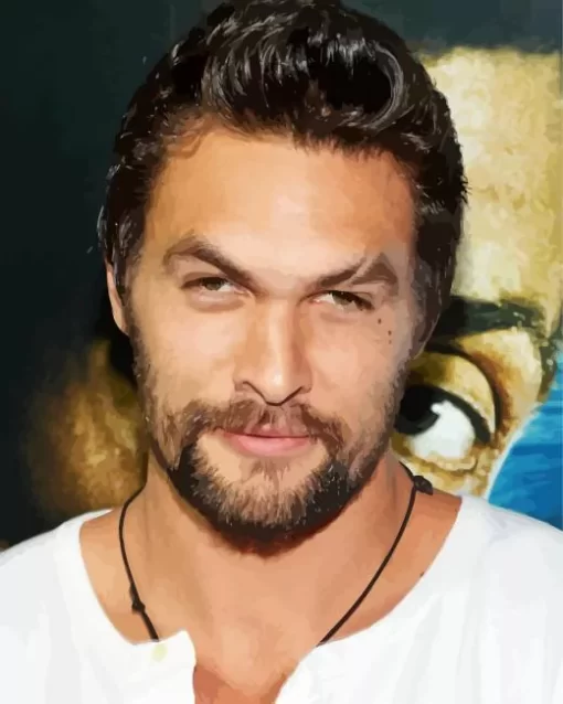 Young Jason Momoa Diamond Painting