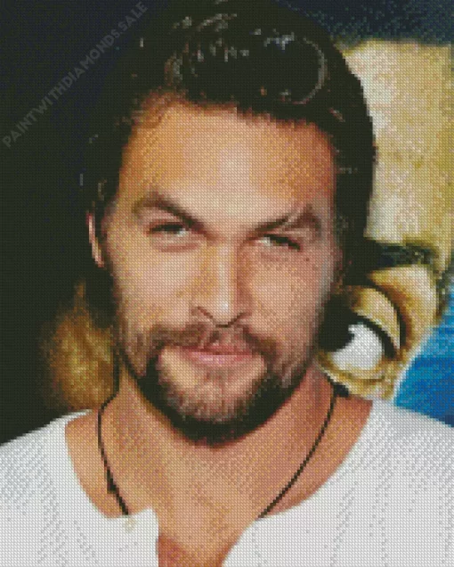 Young Jason Momoa Diamond Painting