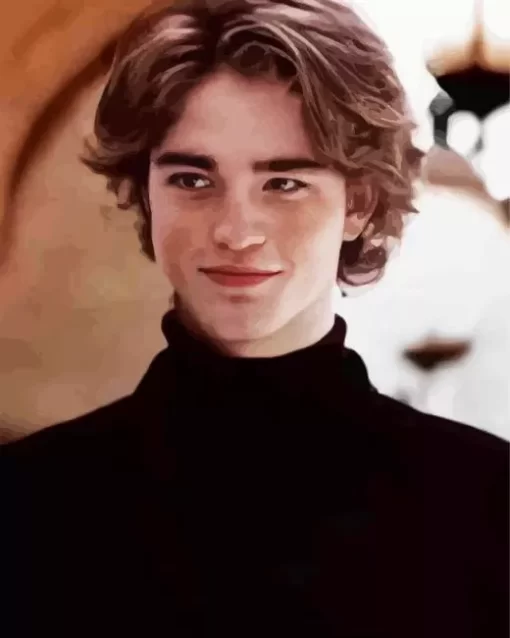 Young Robert Pattinson Diamond Painting