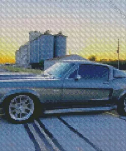 1967 Ford Mustang Fastback Diamond Painting