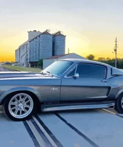 1967 Ford Mustang Fastback Diamond Painting