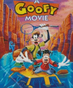 A Goofy movie Mickey Mouse Diamond Painting